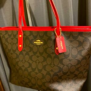 Coach city tote